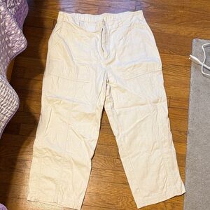 Universal Thread Women's Cream Cargo Pants